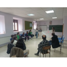 Segunda sesión con alumnado embajador del Proyecto Ciudad Rodrigo