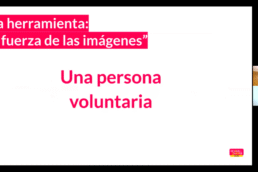 Webinar Design for Change bienestar La fuerza de las imágenes