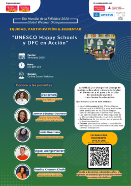 Webinar | Happy Schools de UNESCO en acción y Design for Change